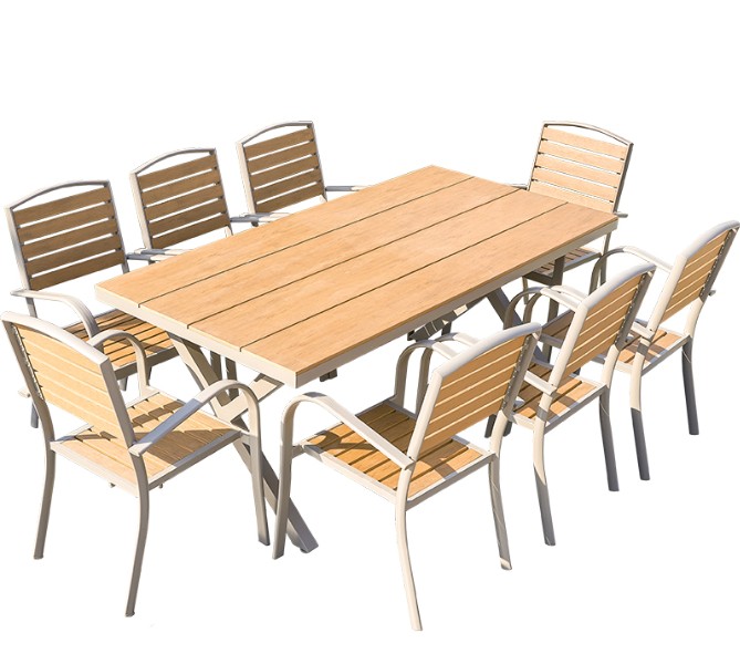 Tables and chairs