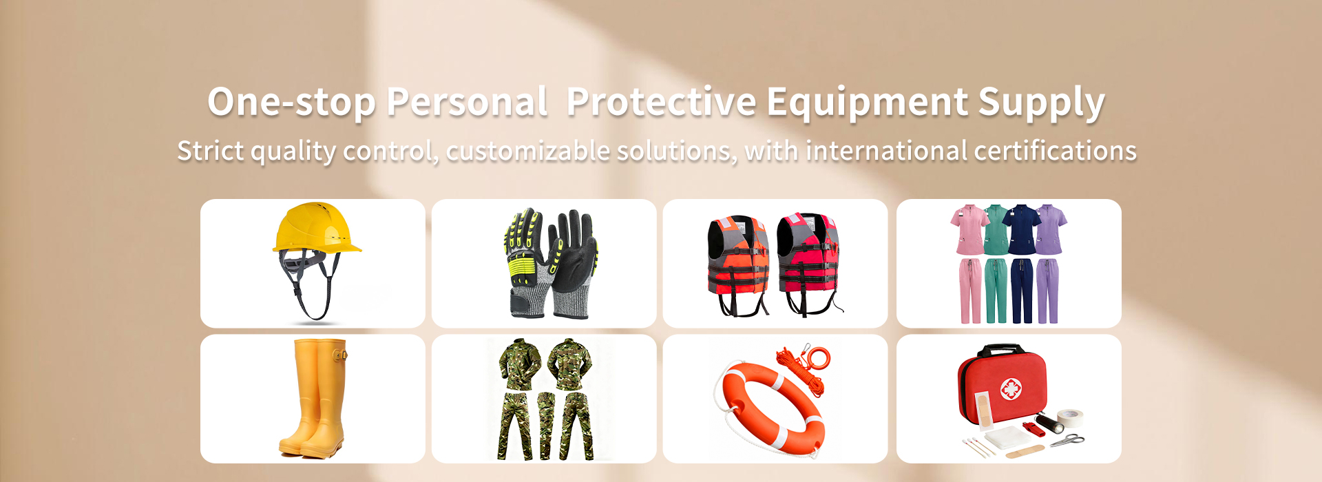 One-stop Personal  Protective Equipment Supply